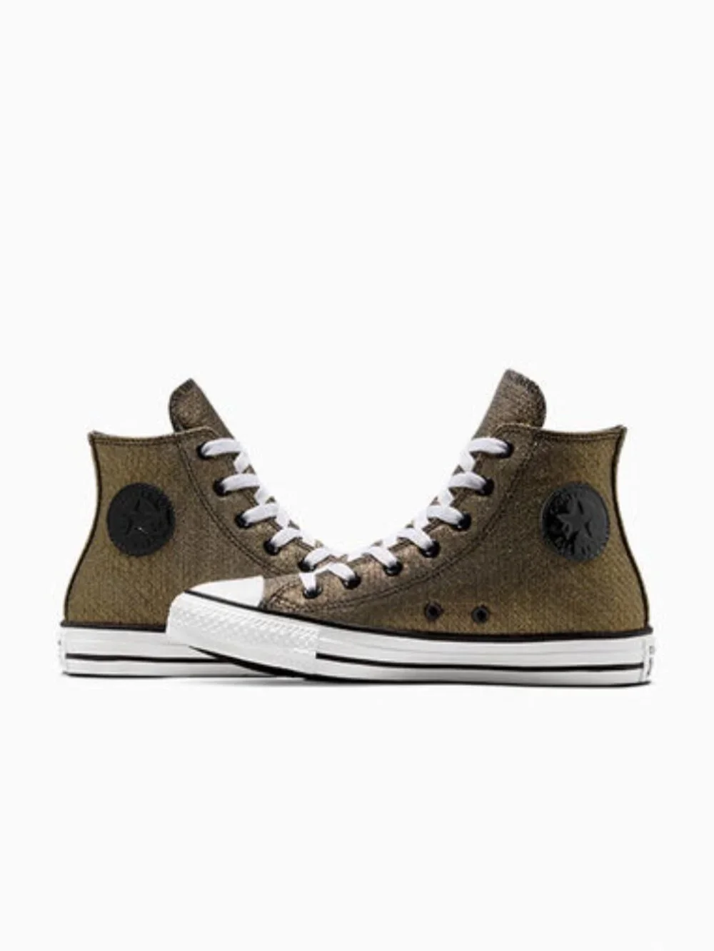 ✨👟 Converse Chuck Taylor Sparkle High Tops | Kids 6Y | Women's 8